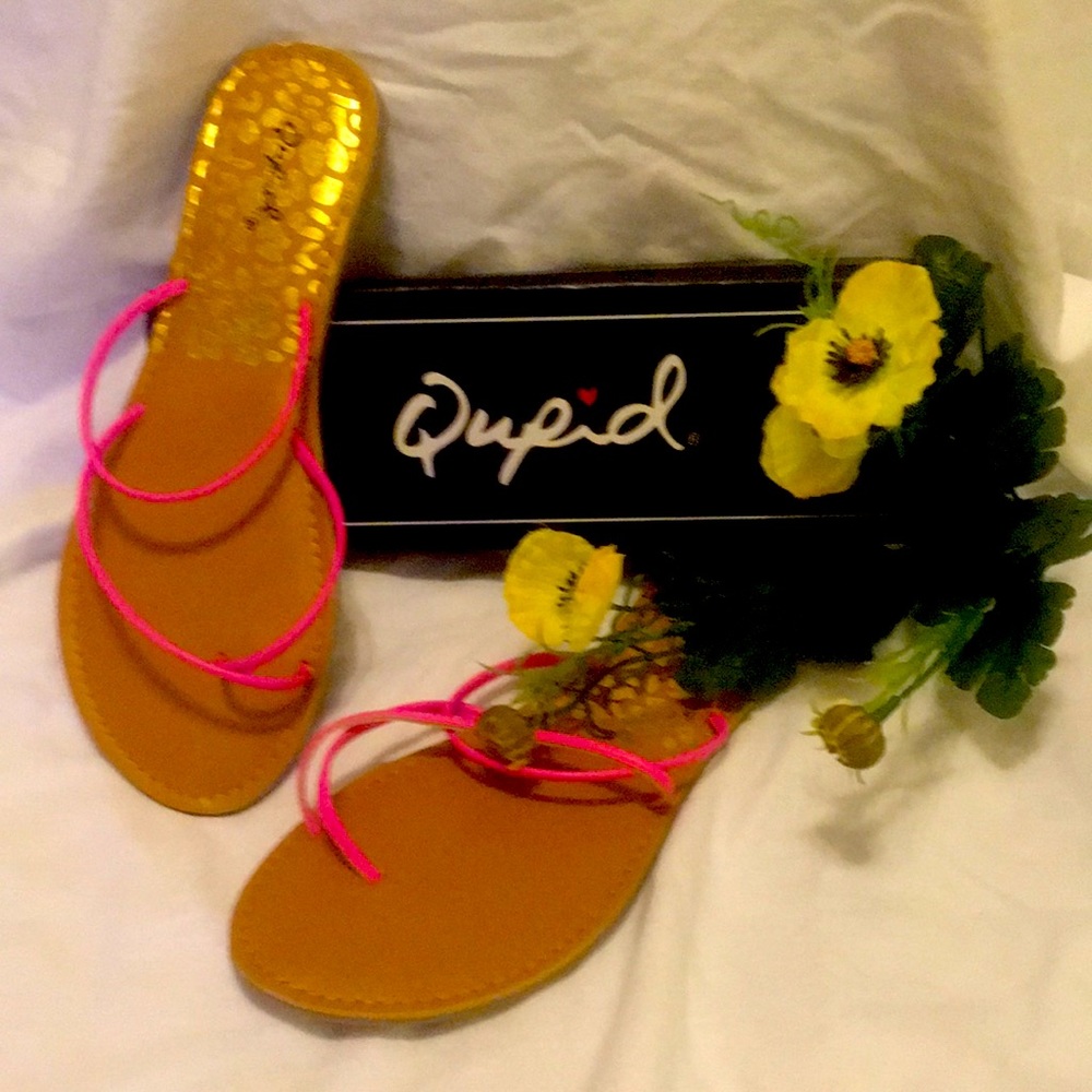 Thin Strap Flip Flops.